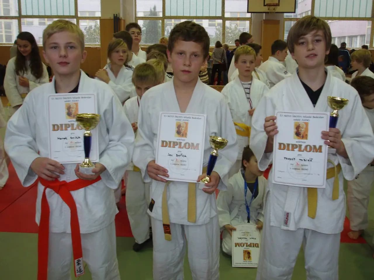 SOJKA M.-1.místo, PROKOP T.-3.místo