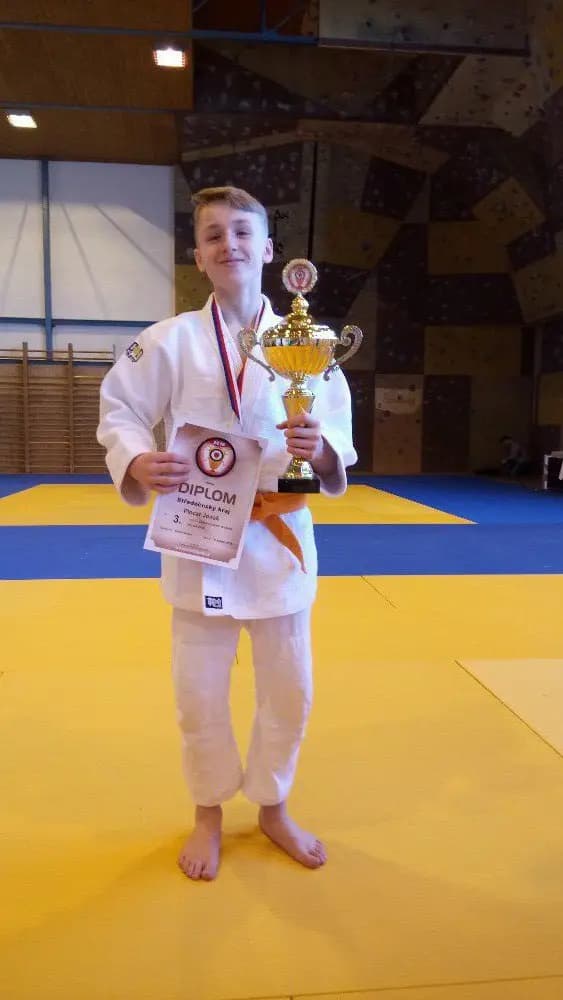 ZA ODDÍL JUDO N62 KLADNO STARTOVAL JONÁŠ PLOCAC
