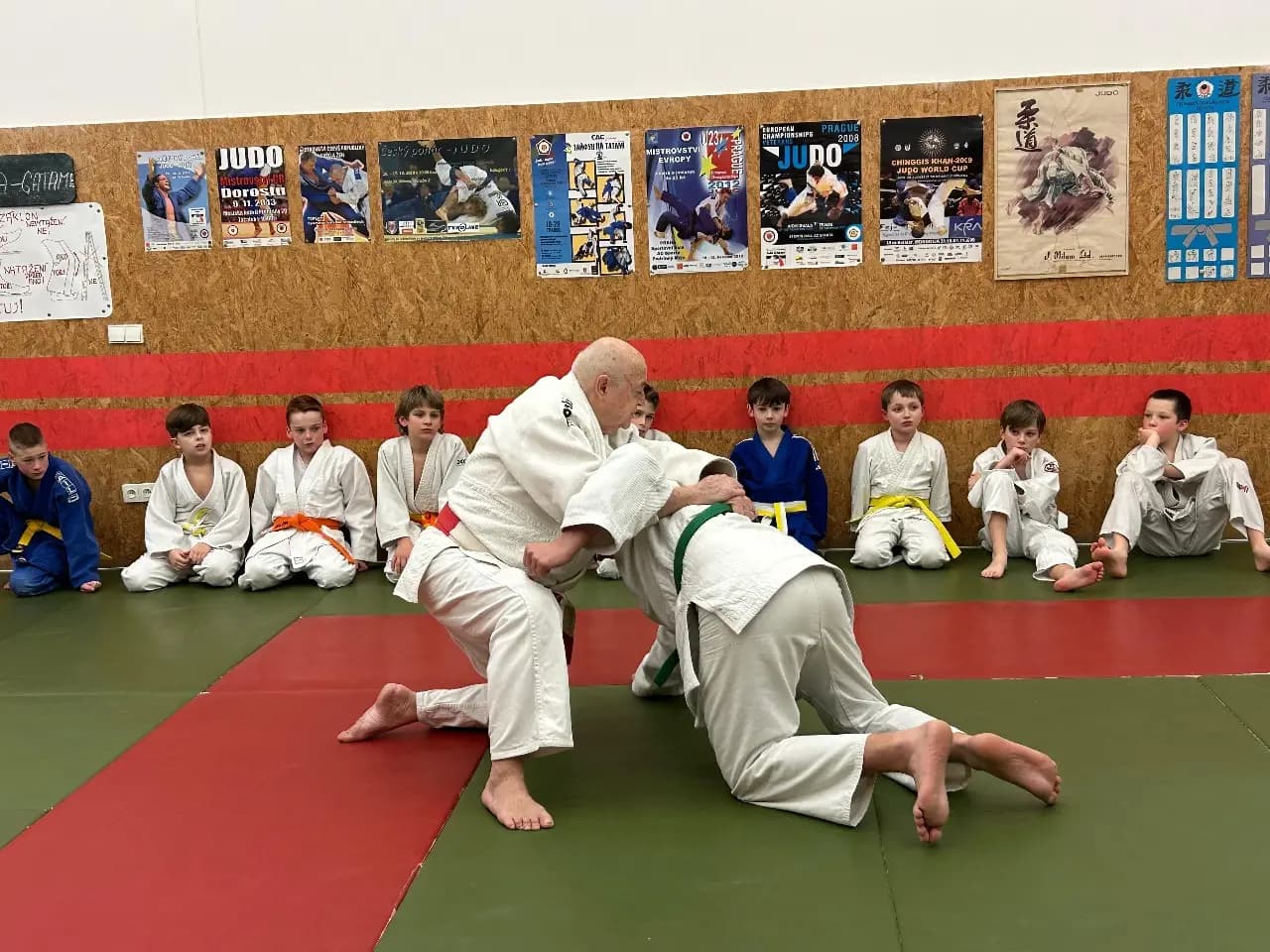 Fotografie z akce ČLENOVÉ ODDÍLU JUDO KLADNO N62