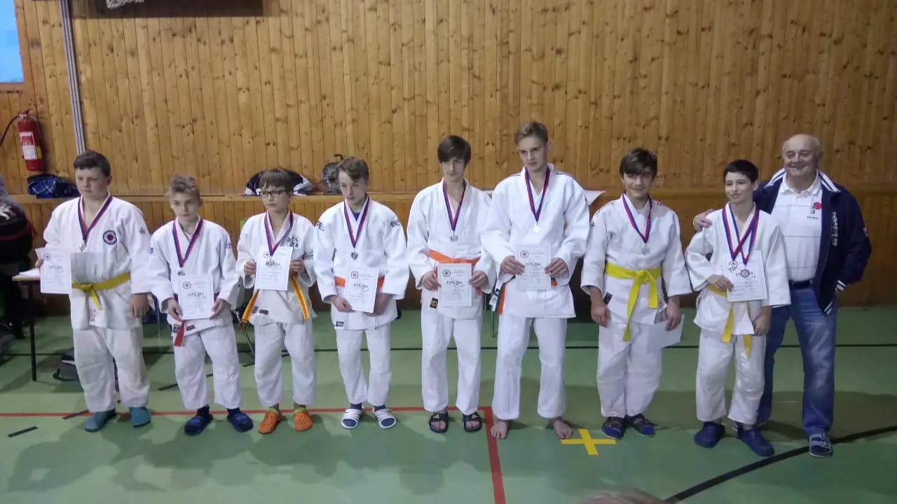 2. místo - družstvo starších žáků