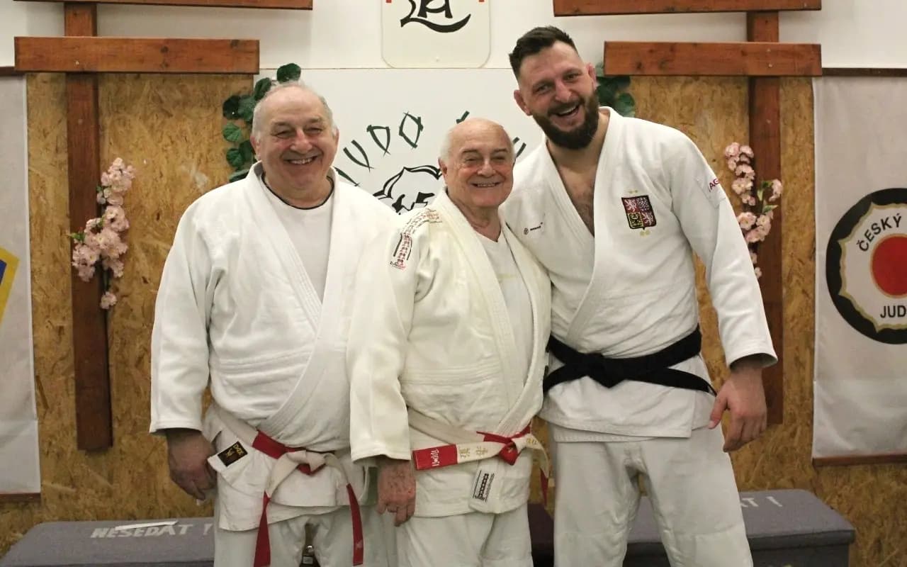 Fotografie z akce VZÁCNÁ NÁVŠTĚVA V ODDÍLE JUDO N62 KLADNO