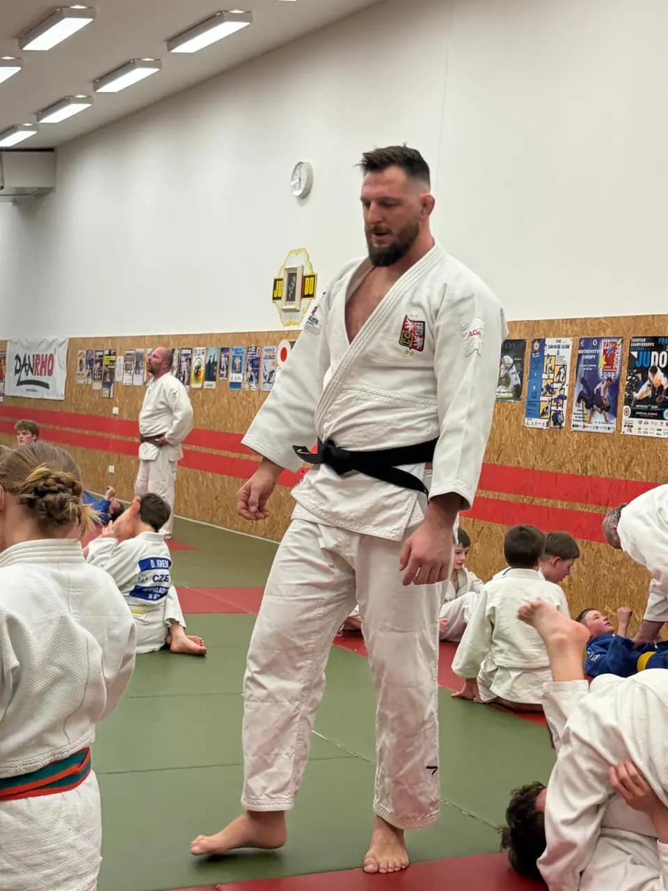 Fotografie z akce VZÁCNÁ NÁVŠTĚVA V ODDÍLE JUDO N62 KLADNO
