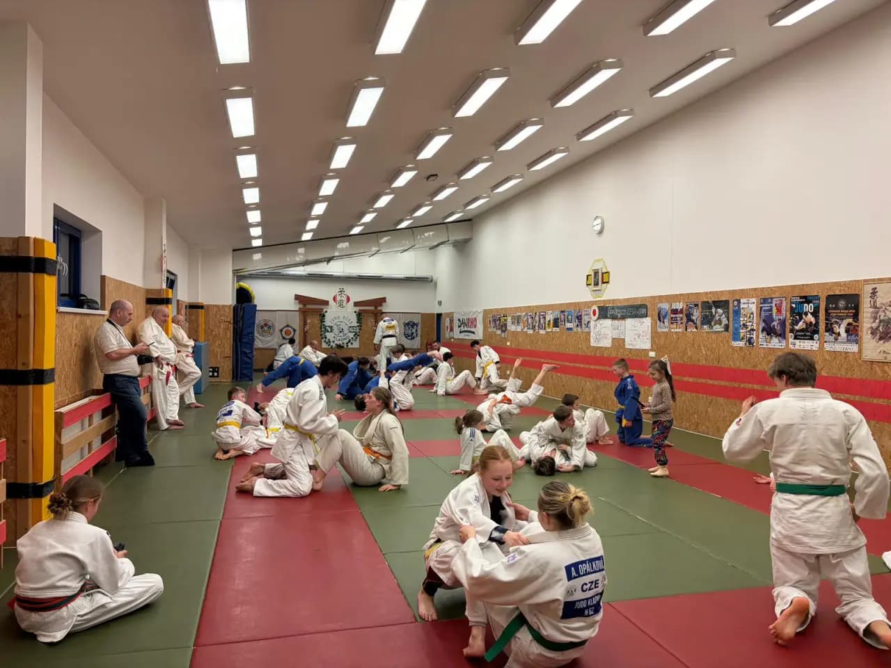 Fotografie z akce VZÁCNÁ NÁVŠTĚVA V ODDÍLE JUDO N62 KLADNO