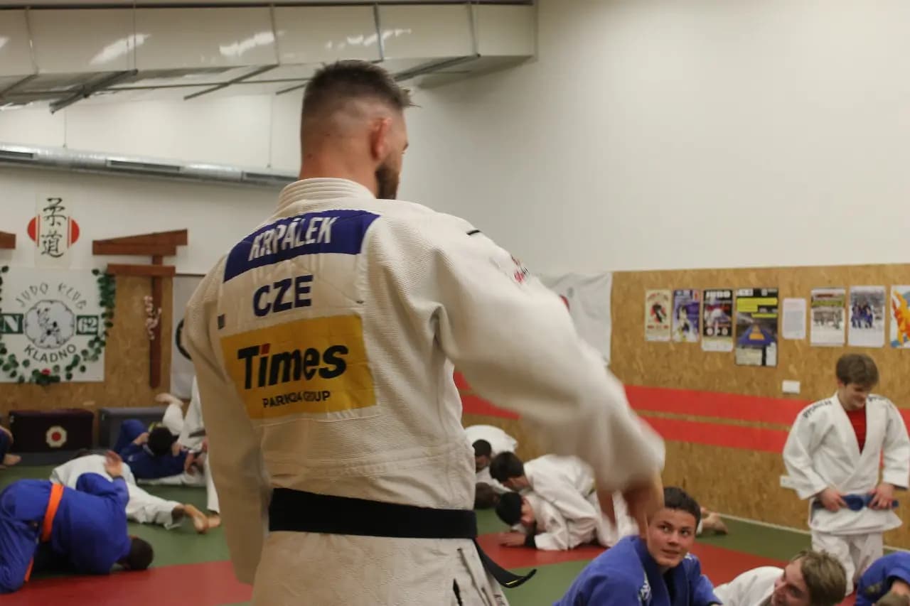 Fotografie z akce VZÁCNÁ NÁVŠTĚVA V ODDÍLE JUDO N62 KLADNO